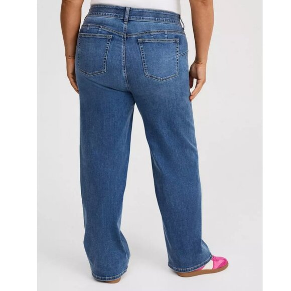 NWT Torrid 18 Bombshell Wide Leg High-Rise Jean 18R - Picture 6 of 10